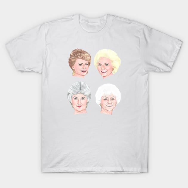 Golden Girls T-Shirt by jamesmbrooker